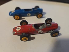 Matchbox Lesney Blue and Red #52-BRM Racing Car England