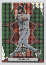 2022 Panini Mosaic Green Mosaic Prizm Zac Gallen #124 0i4k