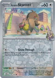 Arven's Skwovet 158/182 Destined Rivals Reverse Holo Common