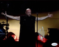 David Draiman Autographed 8x10 Photo signed Disturbed Singer ACOA #5