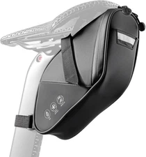 Bike Saddle Bag - Waterproof Bike Bag Under Seat, Durable 900D Cycling Pouch wit