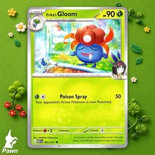 Erika's Gloom 2/217 Eroi Ascesi Pokemon TCG Card Erba Singola Trading Card