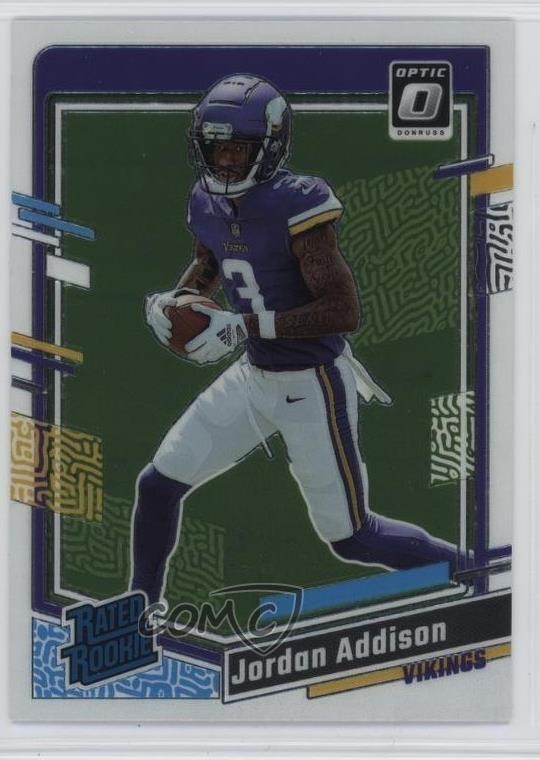 2023 Panini Donruss Optic Rated Rookie Jordan Addison #271 10j6