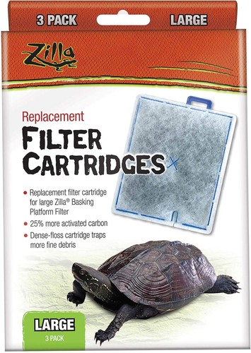 Zilla Reptile Pet Terrarium Wasserfilter Ersatzkartusche, groß, schwarz - Bild 10 von 10