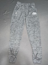 NBA Joggers Pants Youth 14-16 Gray Pockets -3905