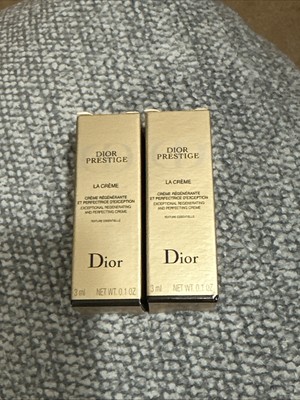 2x Dior Prestige LA CREME Regenerating Deluxe Sample NIB 3ml Each  