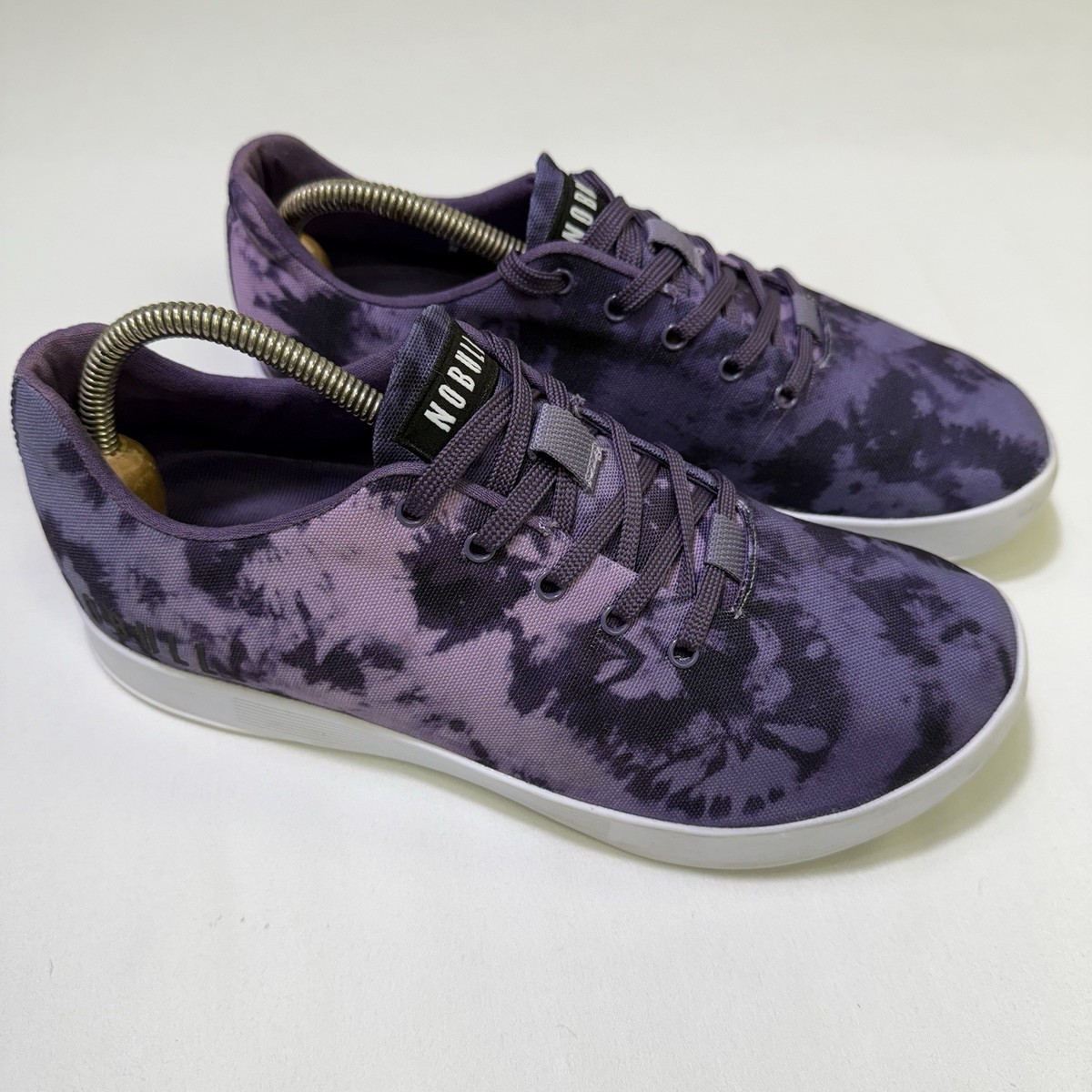 No Bull Shoes Wisteria Tie Dye Trainer Purple Mens Women Sneakers