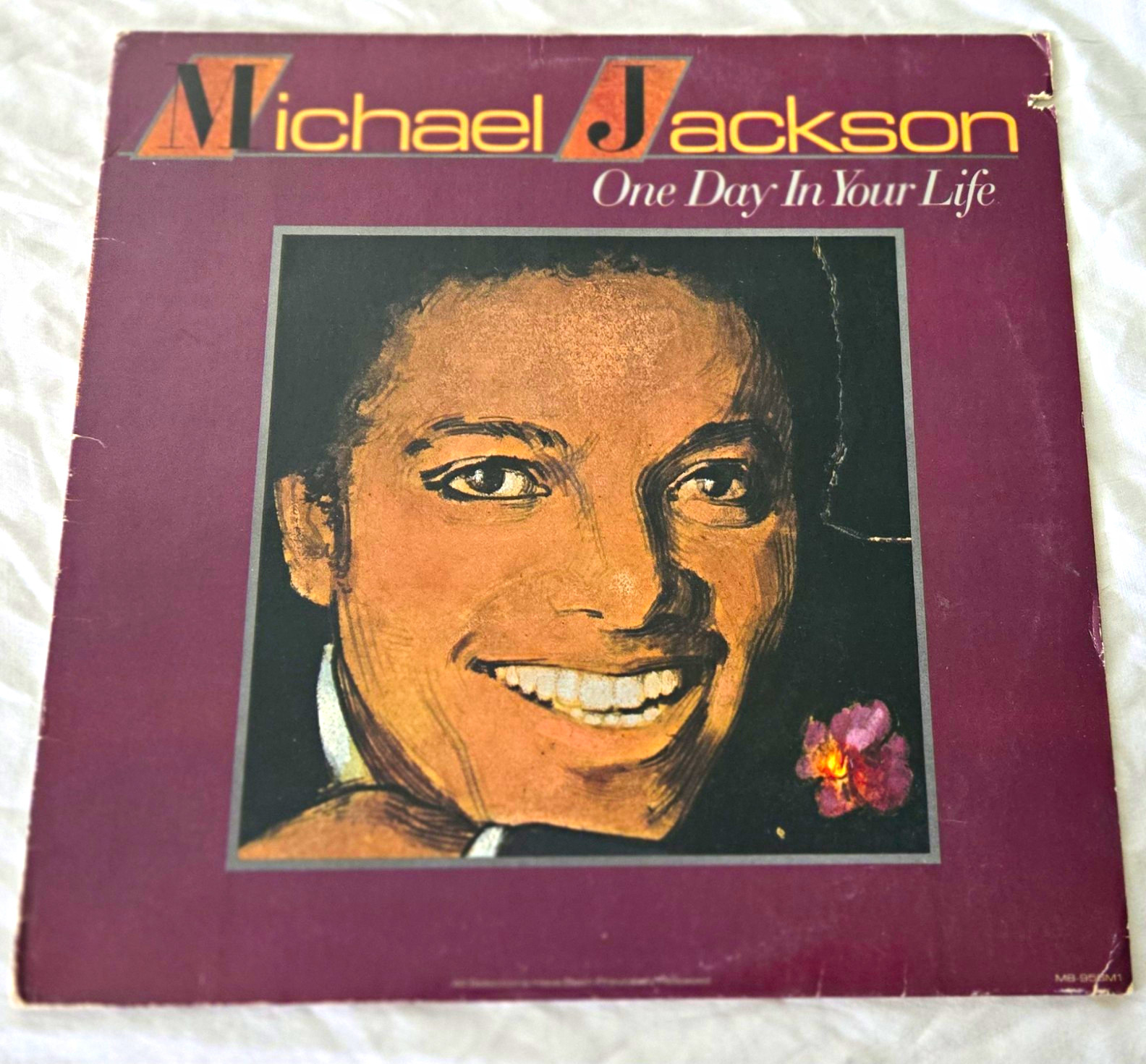 Michael Jackson - One Day In Your Life Motown 1981 DJ Copy LP M8-956M1