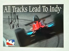 John Paul Jr Signed IRL Hero Card Indy Racing League Indycar