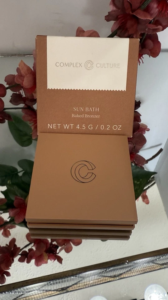 Complex Culture Sun Bath Baked Bronzer  .2oz/4.5g FULL SZ SEAL BOX AUTHENTIC - Image 3 of 3