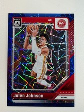 24-25 Donruss Optic - Blue Velocity  Jalen Johnson #79