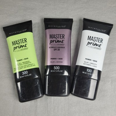 Maybelline Master Prime NEW YOU PICK!!! By FACESTUDIO