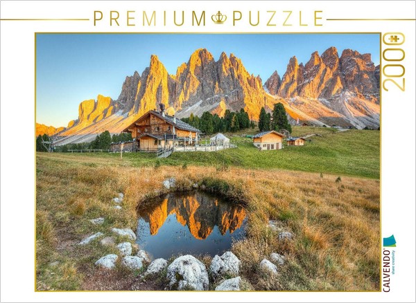 Calvendo Puzzle Geisleralm In South Tyrol | 2000 Pieces, Finished Size 35.4 × 26-image