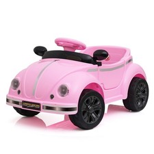 Kids Ride On Car 12V 2.4G RC, LED Lights, Bluetooth, For Ages 2-4