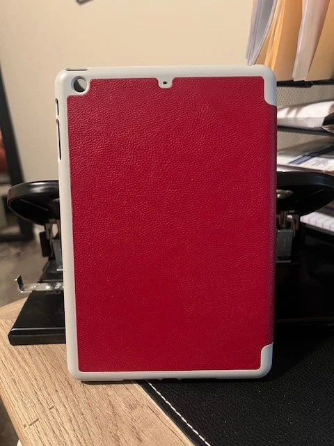 Teclado Zagg iPad Mini, Rojo, Cuero Foto 4 de 4