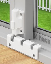 Sliding Glass Door Lock Window Locks 2 Pack Childproof Safety Lock Horizontal...