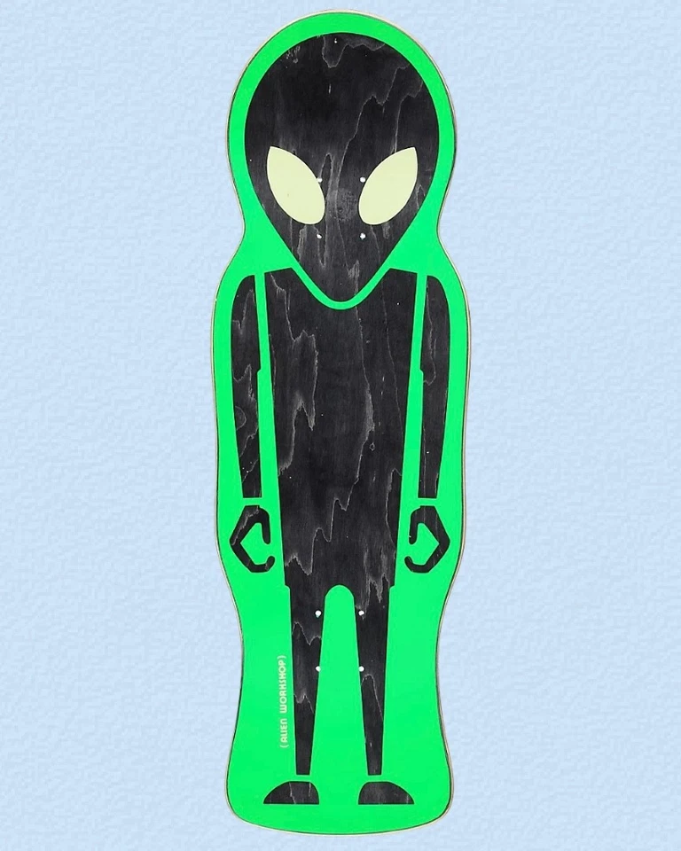 RARO Alien Workshop Soldier Troquelado Forma Personalizada 9.675 Tabla de Monopatín Foto 3 de 3