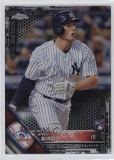 2016 Topps Chrome Black Refractor Greg Bird #128 n1u