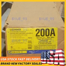 Square D Q22200NRB Circuit Breaker Enclosure 200A 240V NEMA-3R