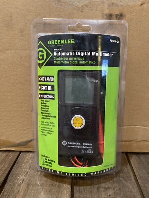 Greenlee PDMM-20 Pocket Multimeter *New*