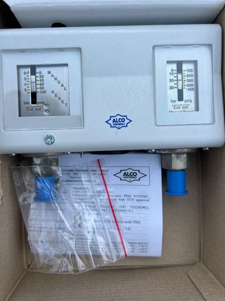 Emerson ,Alco Controls PS2-R7A , PCN 4351300 Dual pressure Control - Image 2 of 4