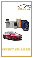 Kit tagliando Renault Clio 1.5 Diesel 4 filtri + 5 Lt. Elf Full Tech FE 5w30