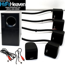 BOSE Acoustimass 6 II 6-speaker Home Theater System w/4 floorstands, 5 sats, sub