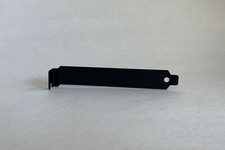 Lian Li Solid Replacemt.PCI Slot Cover StraightBottom Tab W/Thumbscrew BLACK-NEW