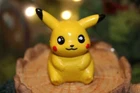 Chunky Pikachu Pokemon Figure Cosrich Group 1999 Nintendo 2" - Vintage