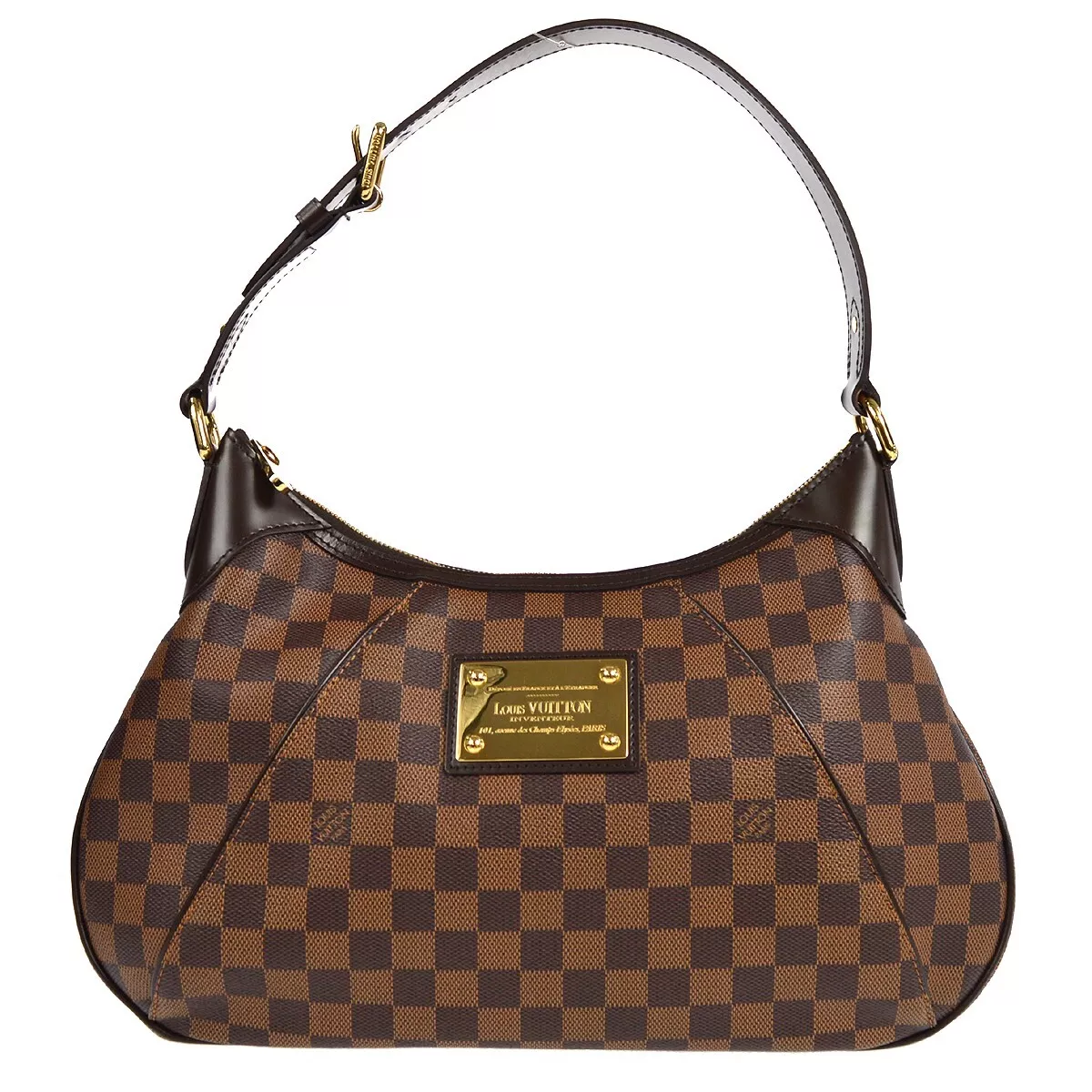 Louis Vuitton Damier Ebene Canvas Thames GM Bag Louis Vuitton