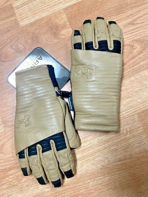 Under armour sale leather shooting gloves