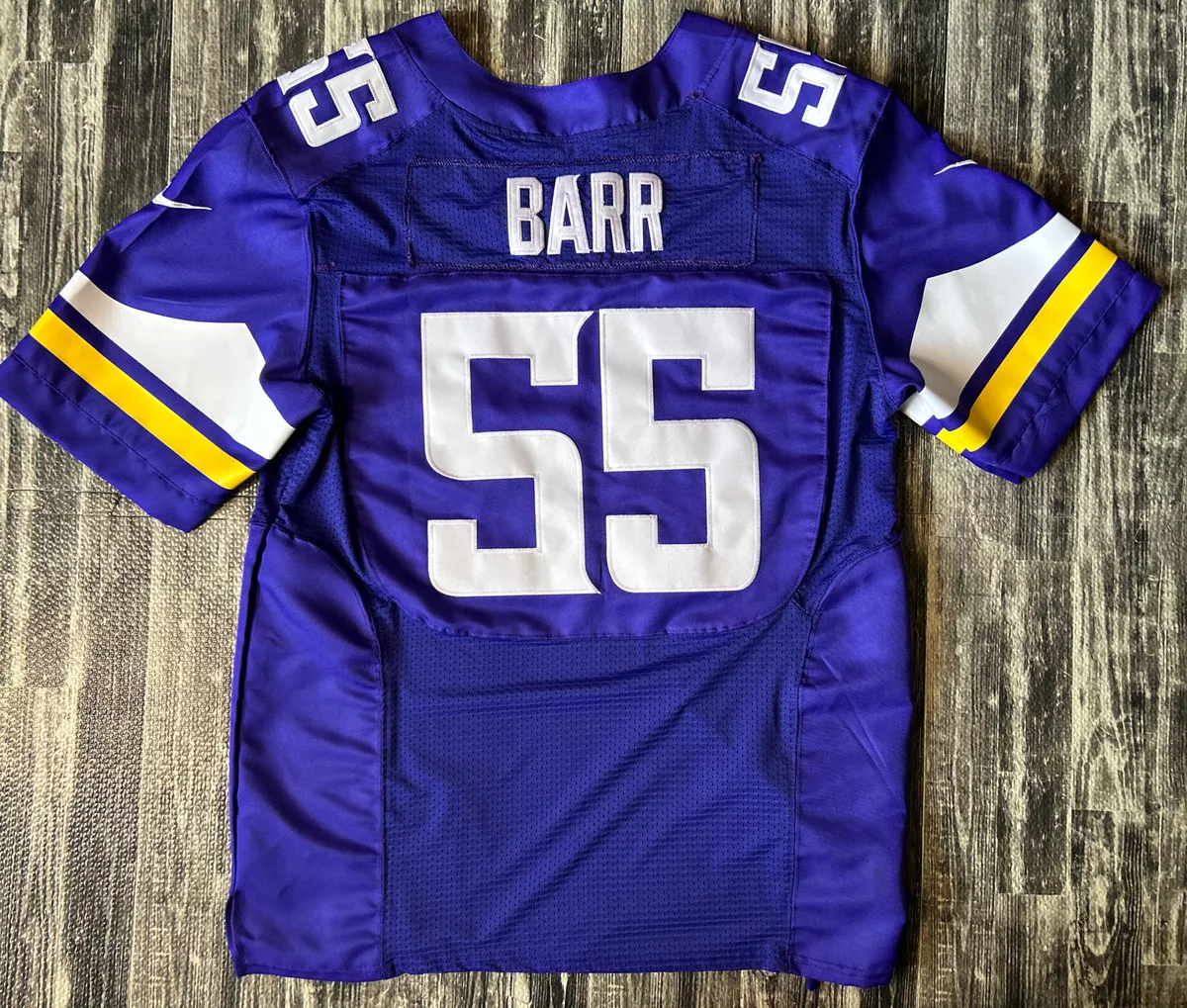 NIKE NFL On Field Minnesota Vikings Anthony Barr #55 Jersey Stitch sz 48 LG