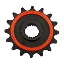 SILENT-Ritzel 15 Zähne (520) BMW F 650 GS /Dakar, Bj 00-08 (R13 E650G); gummiert