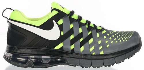 Nike Men\'s Neon Green Fingertrap Max‎ Amp Athletic Training Shoes Size 8 hqdefault.jpg main image 3