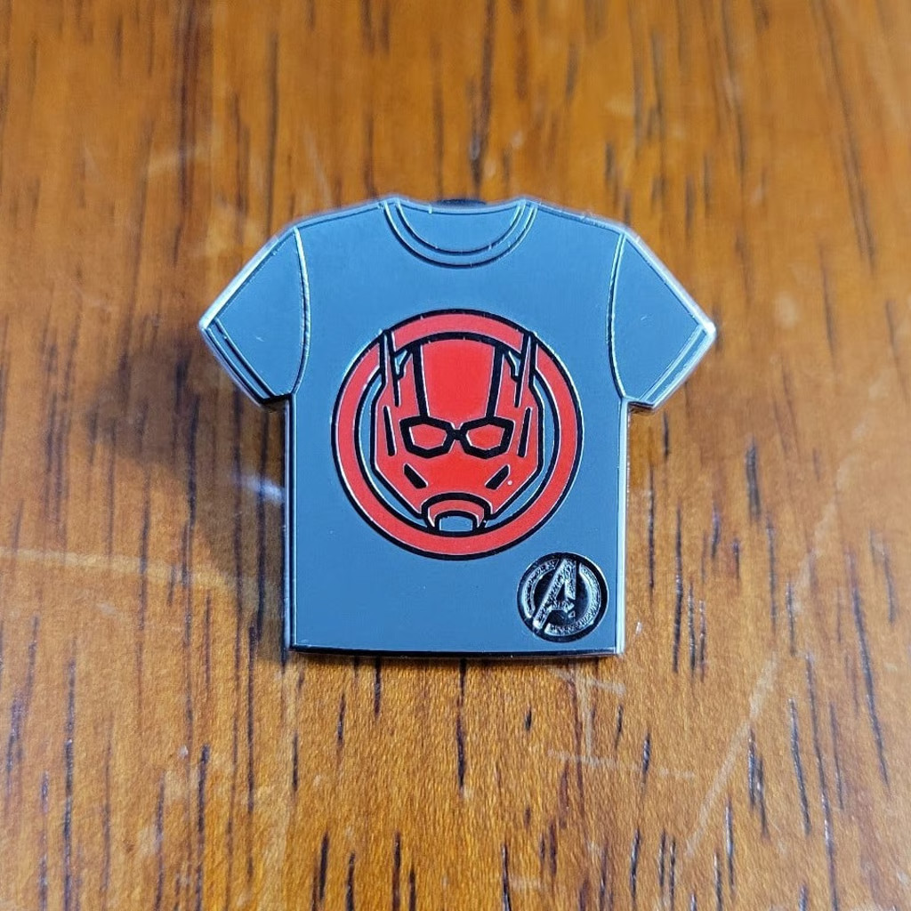 Disney Trading Pin Ant Man T-Shirt Marvel Heroes Completer