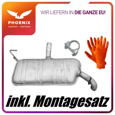 für Dodge Caliber 1.8 2.0 2.4 (2007-2012) Auspuff Endschalldämpfer