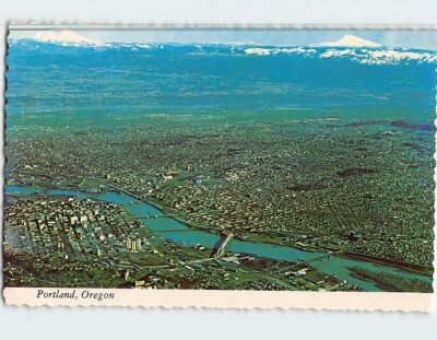 #ad Postcard Magnificent view looking northeast Portland Oregon USA $12.99