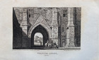 1823 Antique Print; Reading Abbey, Berkshire after Jackson & Storer