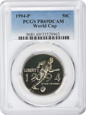 1994-P World Cup Commemorative Half Dollar PR69DCAM PCGS