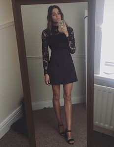 asos little black dress