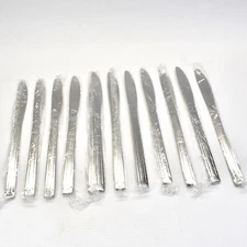 Dinner Knives 8" Stainless Steel Catering, Restaurant, Lot of 72 New
