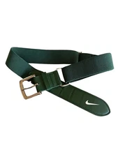 NIKE Adjustable Elastic Belt Green Sport Athletic Golf