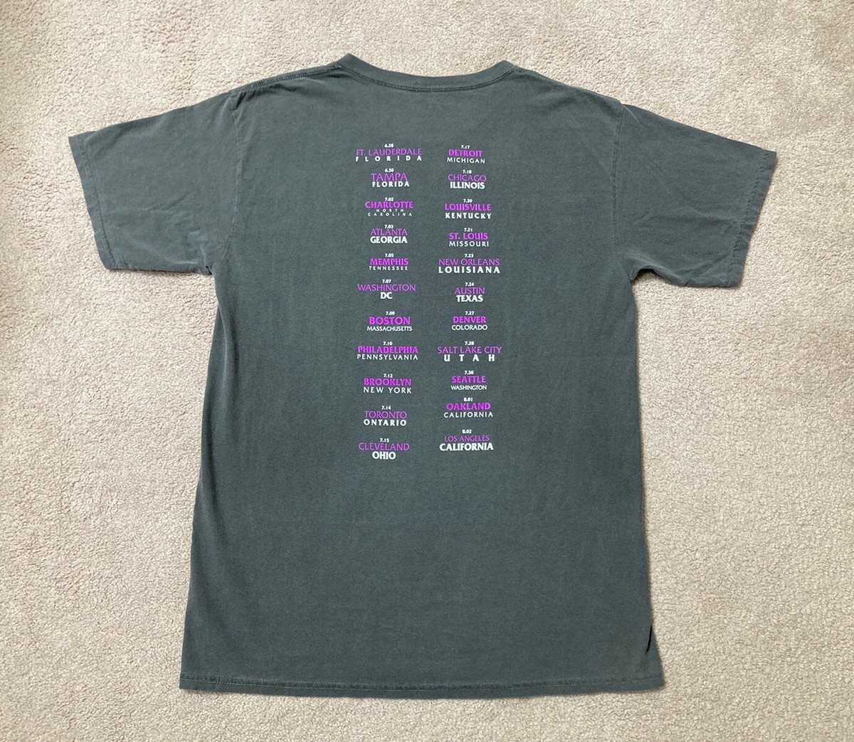 Alicia Keys Shirt Keys to the Summer 2023 Tour Shirt Size XL