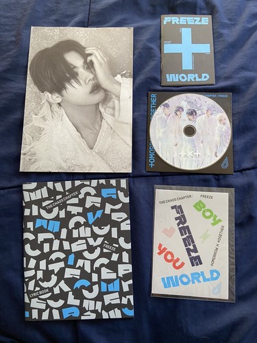 Chaos Chapter: Freeze-Bookset with Photocard by Tomorrow X Together (CD, 2021) - Picture 3 of 4