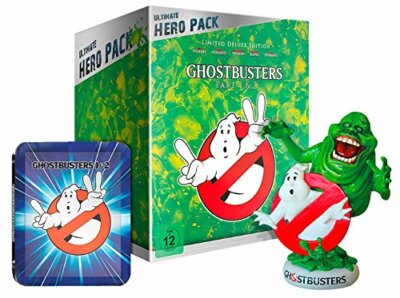 Ghostbusters 1 + 2 Ultimate Hero Pack inkl 19cm Slimer Figur Blu Ray Box NEU OVP