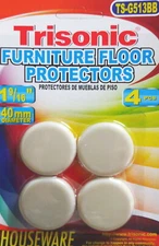 Floor Protectors Trisonic 4 Pcs Furniture Mover Pad Sliders Plastic Scratch Free