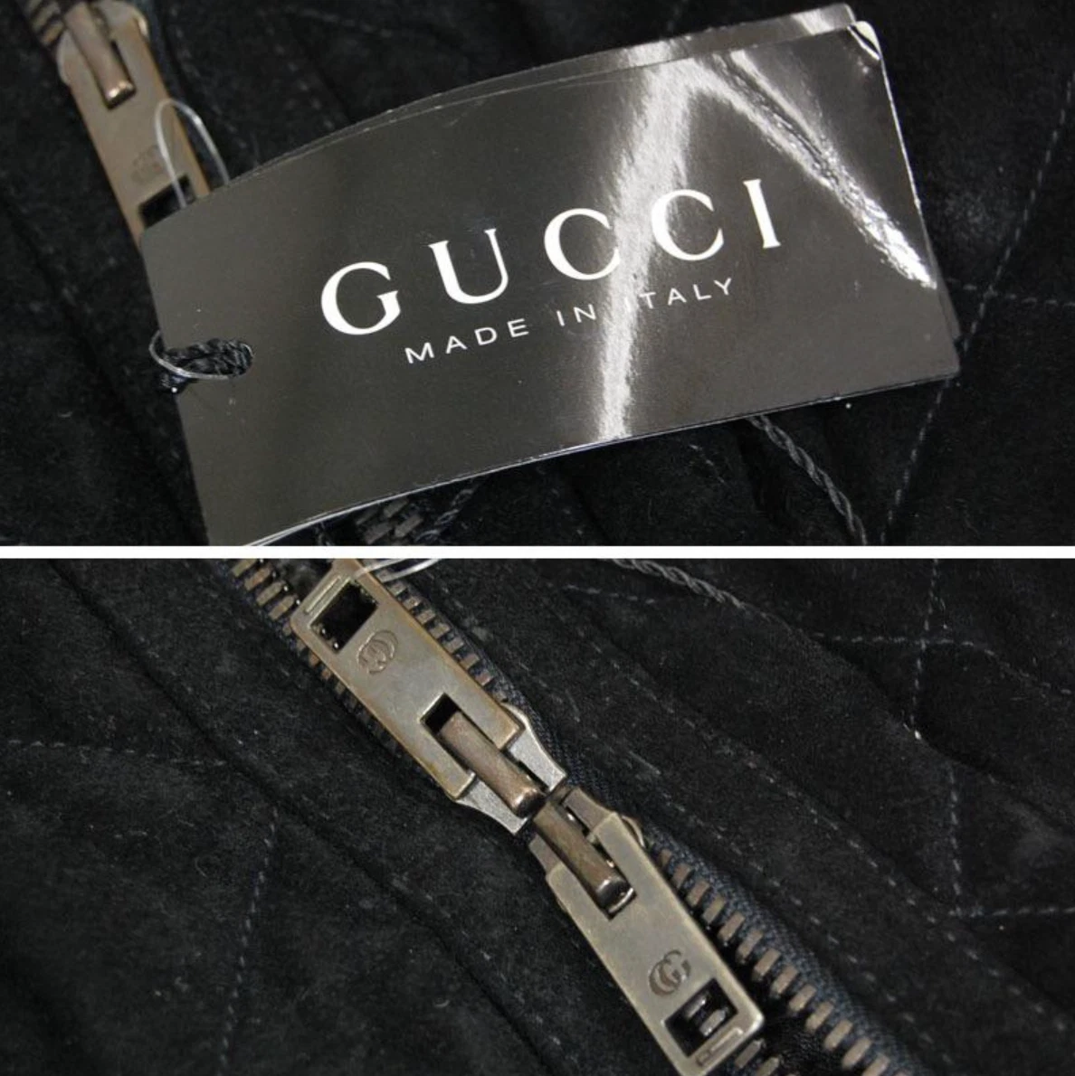 Giacca trapuntata GUCCI pelle di bocca Tom Ford Gucci 2004AW Uomo 48 dal Giappone
