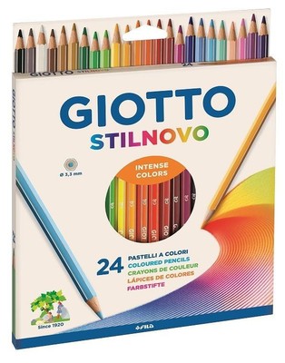 Stilnovo Intensive Bleistifte 24 Farben GIOTTO
