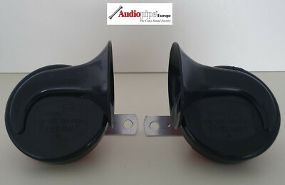 2 Klang Doppel Hupe BMW Sound sehr laut mit Zulassung 2 Stk. NEU TWIN  TYPER