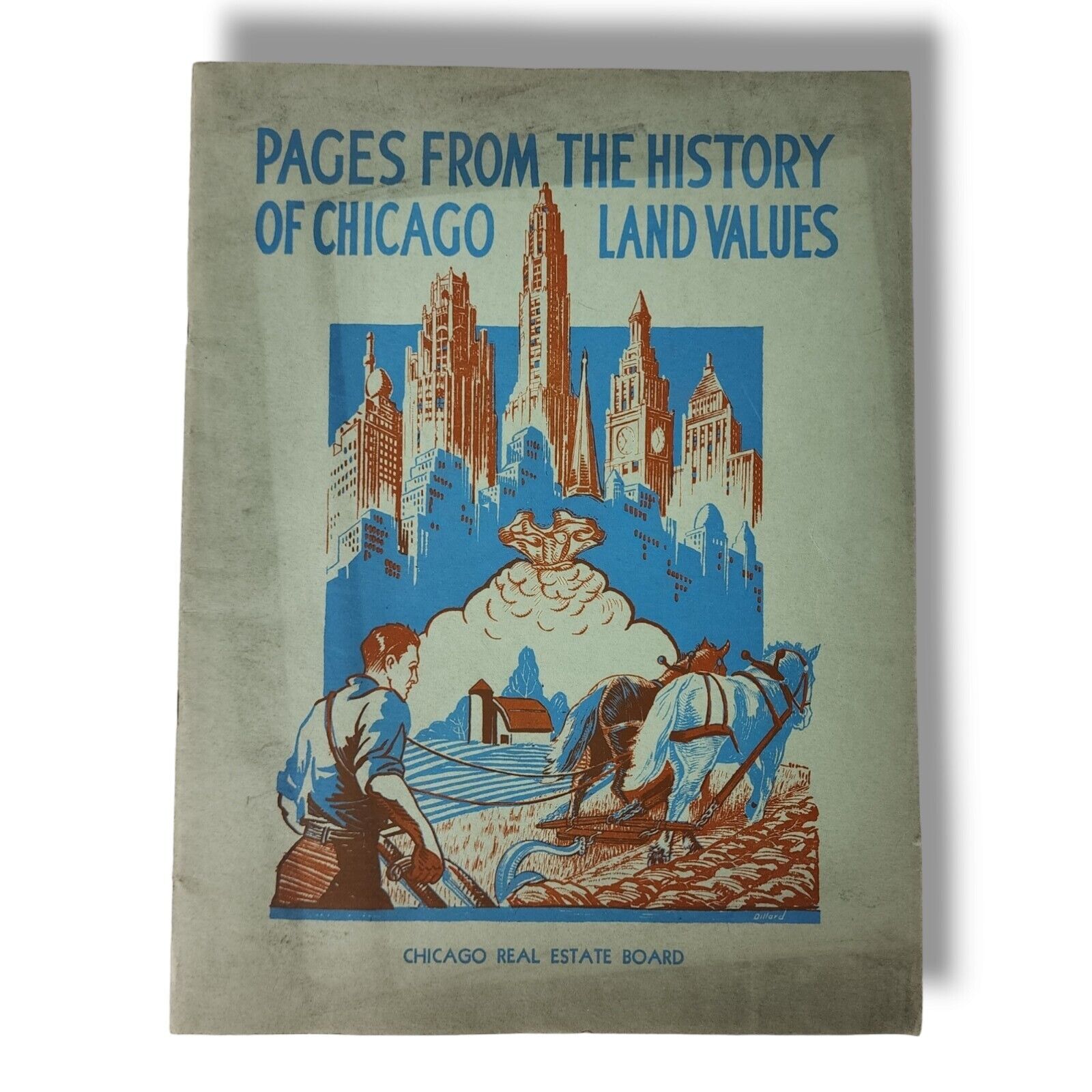 Chicago Real Estate Board Historical Land Values 1931 Subdivider's Division Book